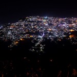 Aizawl w nocy