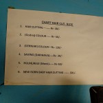 Chawngte, cennik u fryzjera