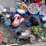 Chawngte, market day