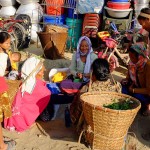 Chawngte, market day