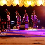 Festiwal w Chawngte, bamboo dance