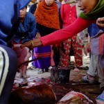 Chawngte, market day