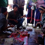 Chawngte, market day